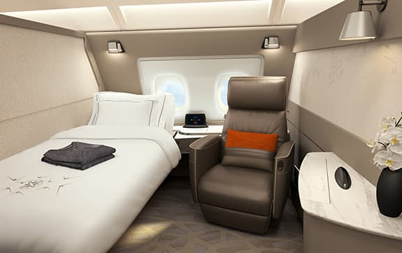 Singapore Airlines Mixed First & Business Class to Europe